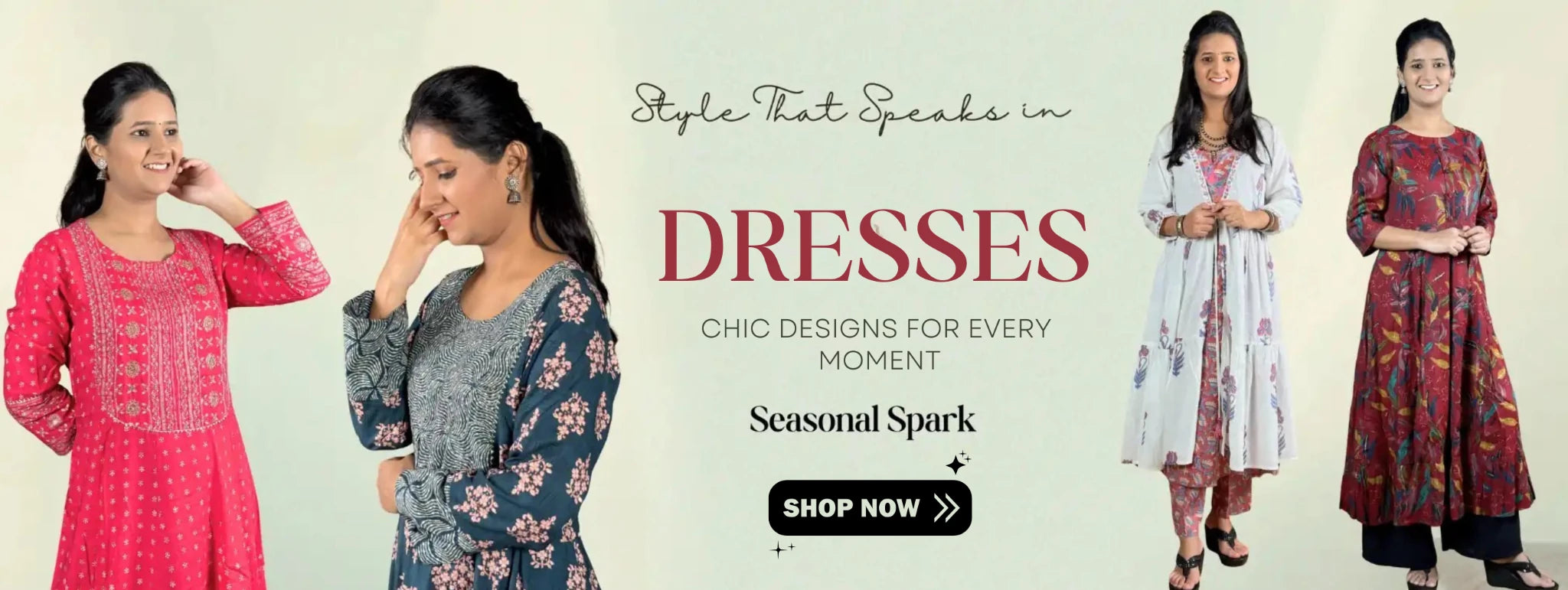 Tarani dresses collection banner chic everyday ethnic wear for modern women