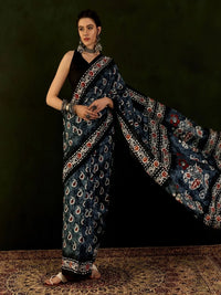 Tanuja Cotton Crape Saree