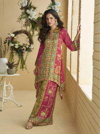 Marishika Crape Silk Co-Ord Set