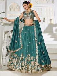 Nikitavati Georgette Lehenga