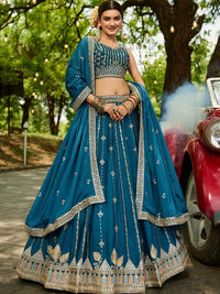 Nalnika Georgette Lehenga