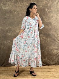 Mary Georgette Midi Dress