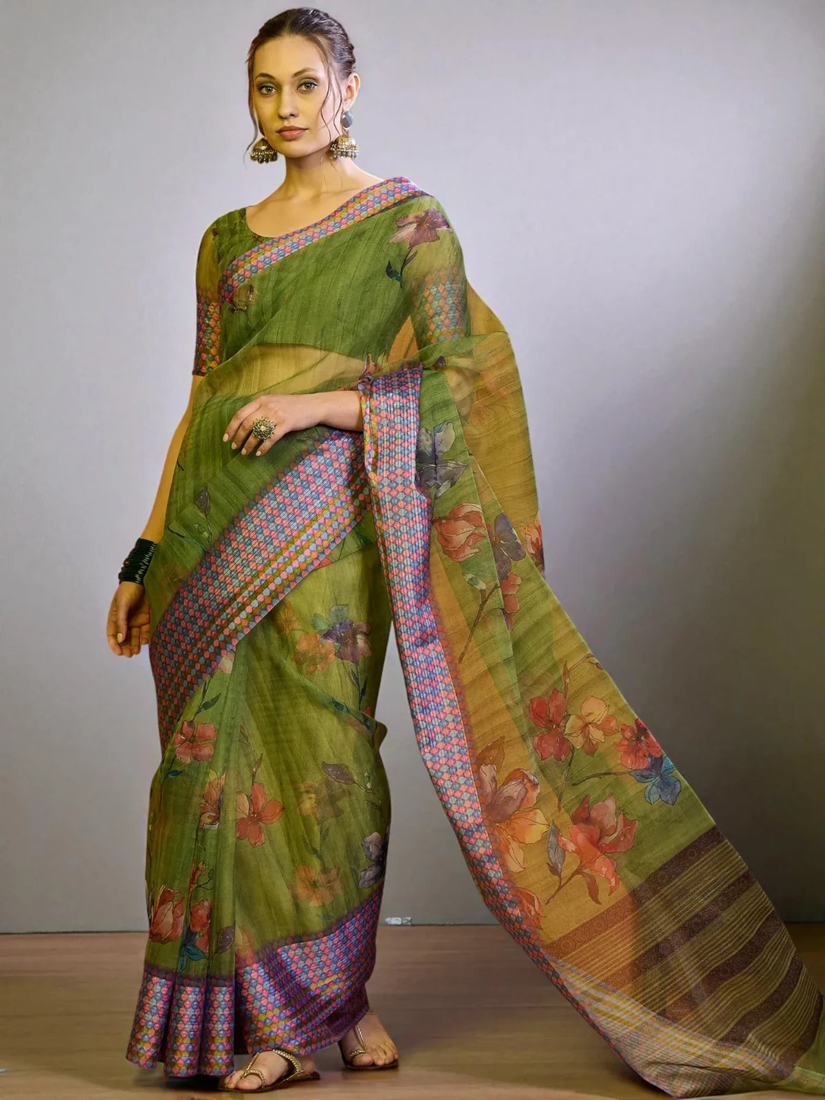 Gargi Organza Saree - TARANI