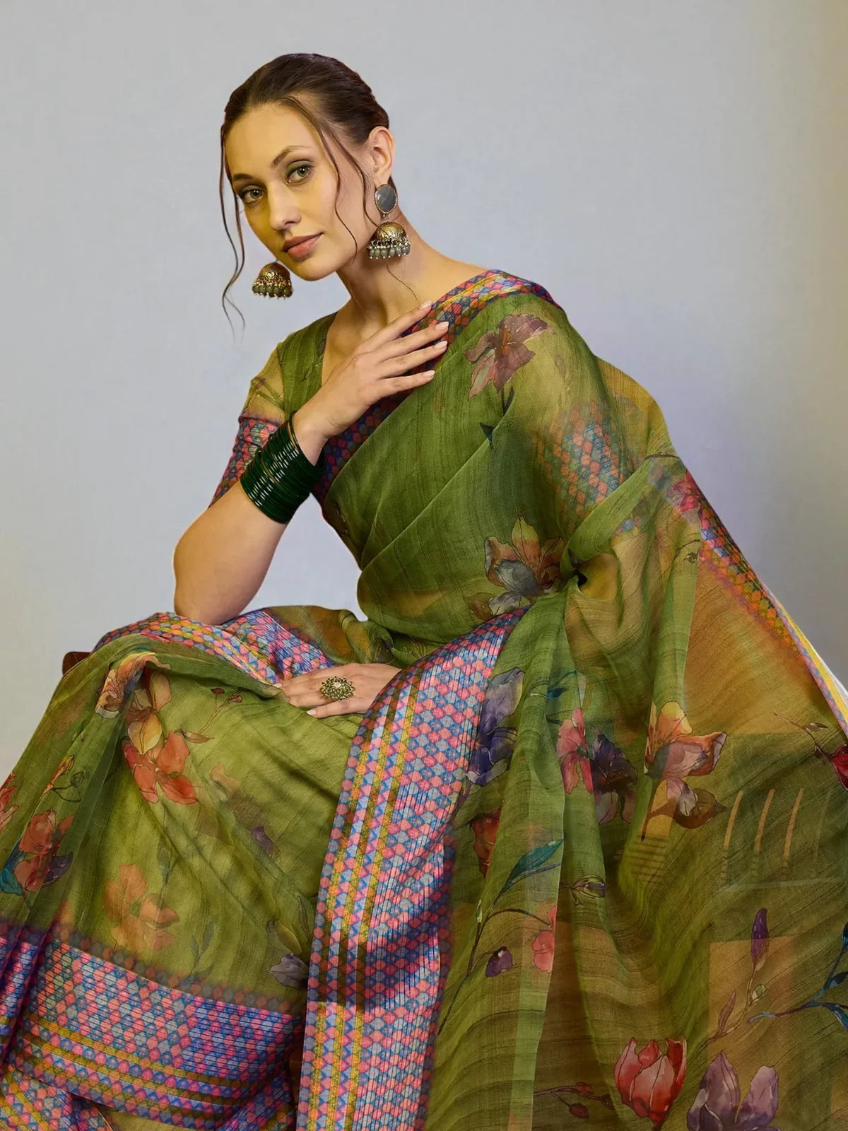 Gargi Organza Saree - TARANI