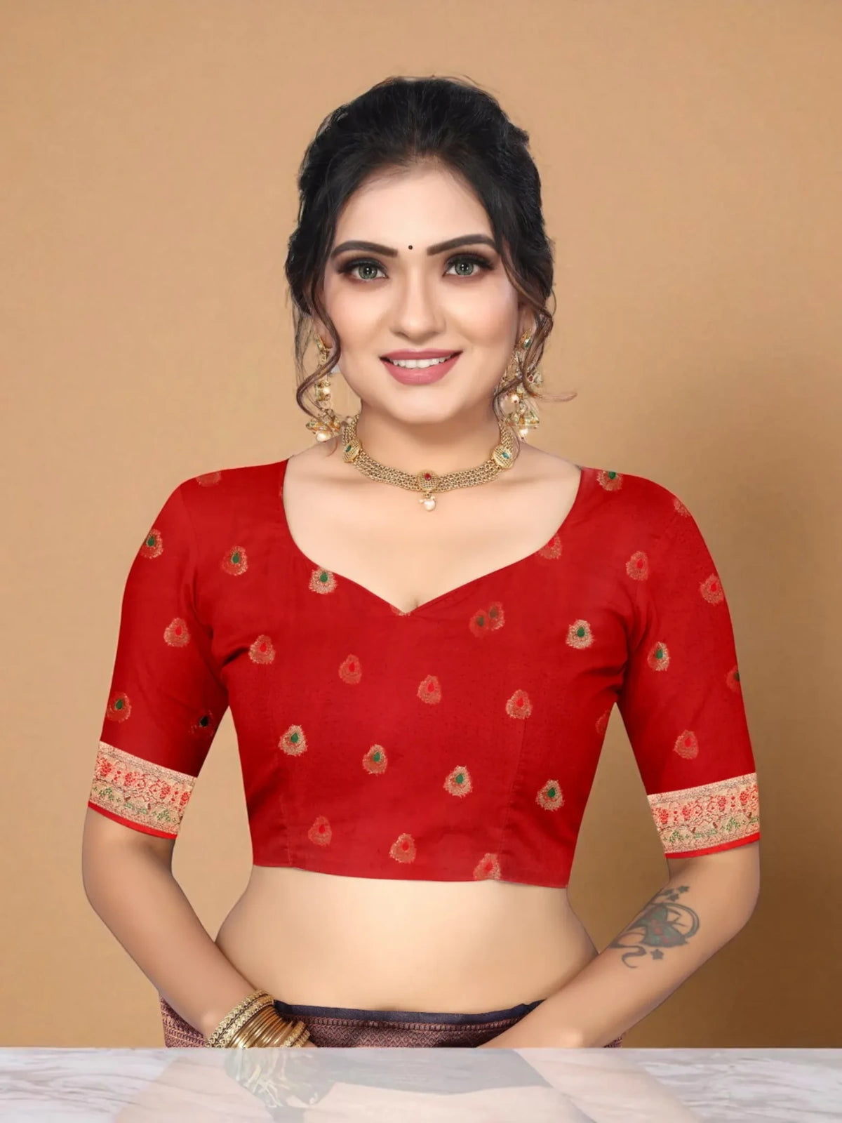 Kavya Organza Saree - TARANI