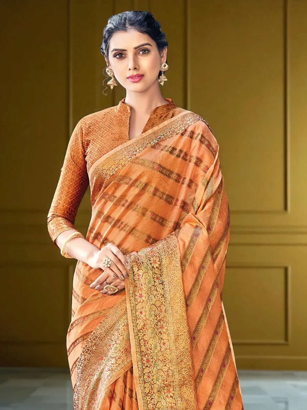 Rajlaxmi Organza Saree - TARANI