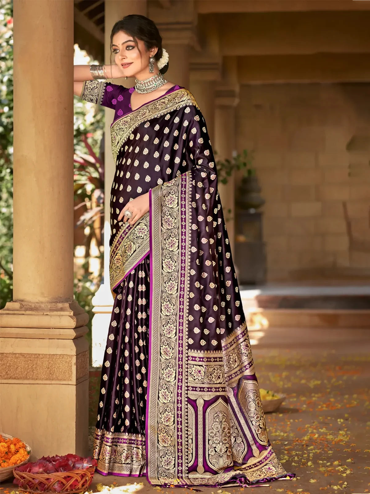 Vrushali Silk Saree - TARANI