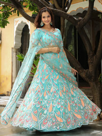 Revati Soft Net Lehenga