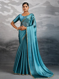 Swarnali Burberry Chiffon Saree