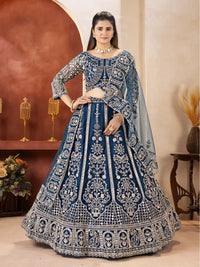 Subhagita Butterfly Net Lehenga