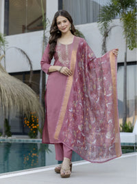 Khyatita Chanderi Dress