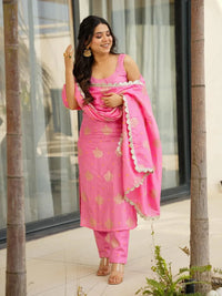 Renuka Chanderi Dress