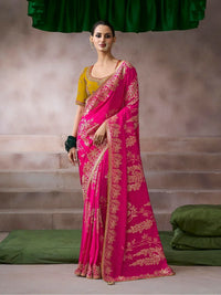 Sushantita Chiffon-silk Saree