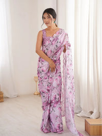 Krishika Chinnon Saree