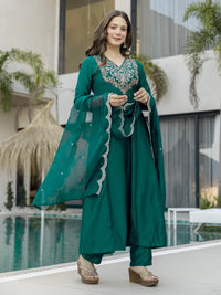 Prakruti Chinon Dress