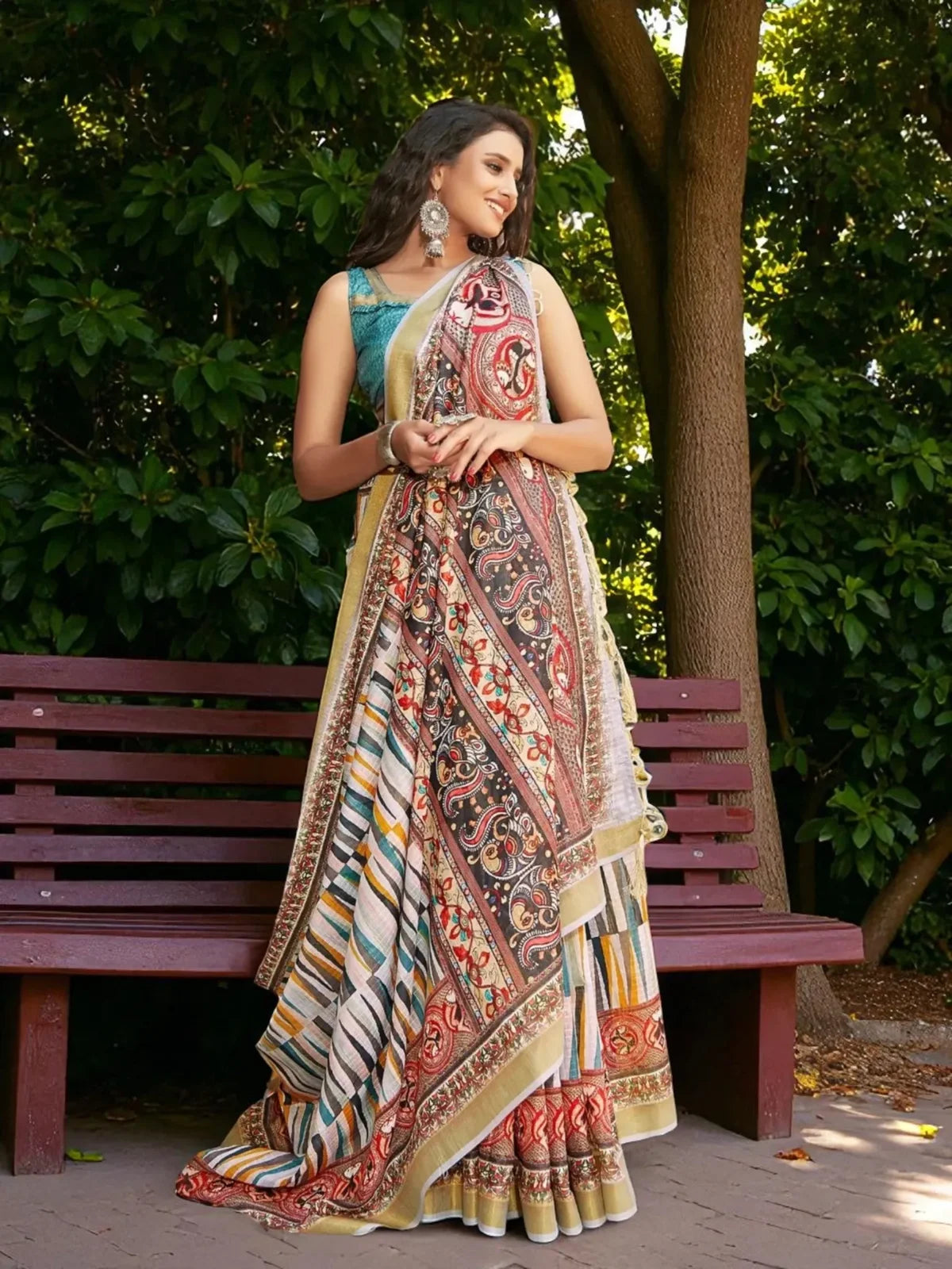 Priyanka Cotton Saree - TARANI