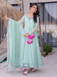 Anila Georgette Dress