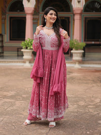 Samititika Georgette Dress