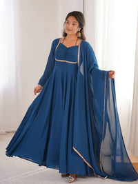 Natasha Georgette Gown