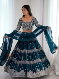 Eshani Georgette Lehenga