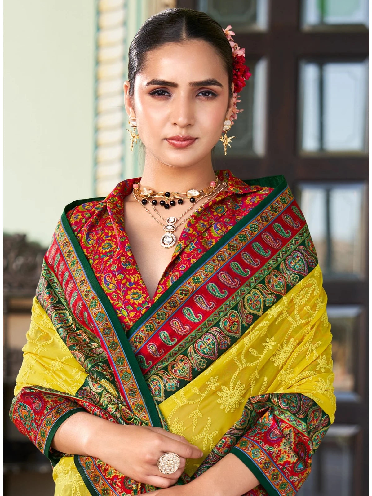 Revati Georgette Saree - TARANI