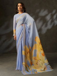 Neelam Georgette Saree