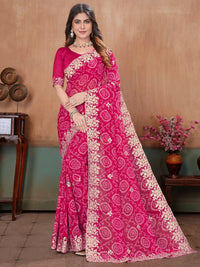 Mandakini Georgette Saree