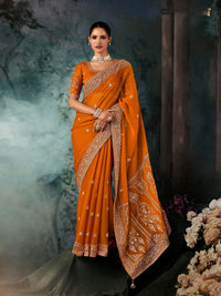 Vishnupriya Georgette Saree