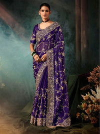 Shreyavitika Georgette Saree