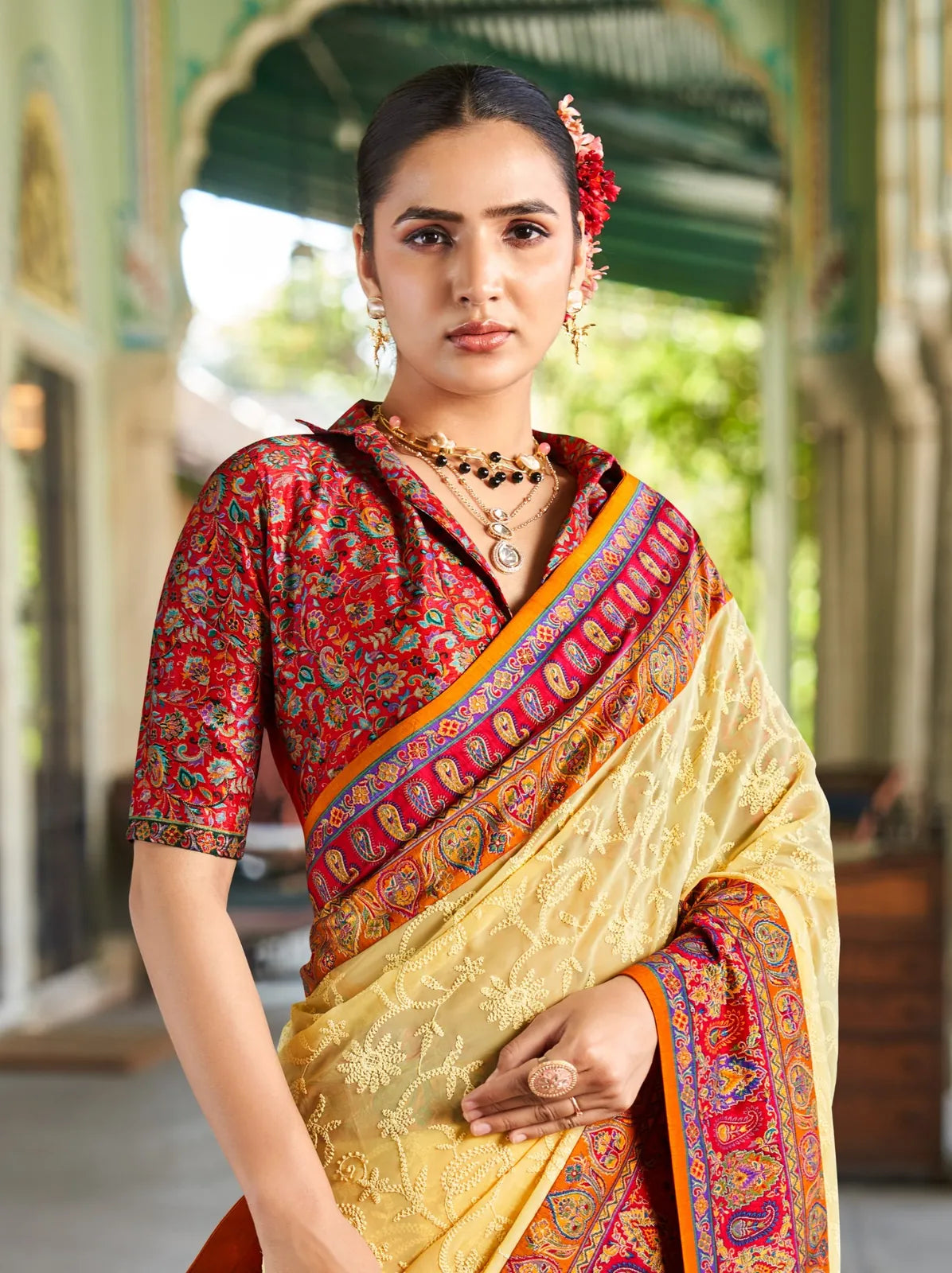 Rucha Georgette Saree - TARANI