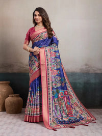 Tamasitika Kalki Silk Saree
