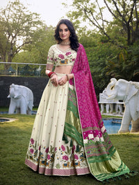 Shamita Khadi Cotton Lehenga