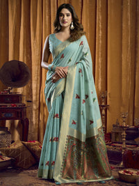 Svadhita Khadi Cotton Saree
