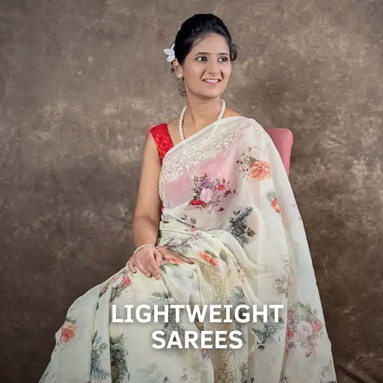 Tarani Lightweight Sarees Collection for daily wear and festive elegance in soft floral drapes