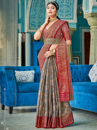 Naimisha Linen Cotton Saree