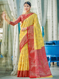 Sudhita Linen Cotton Saree