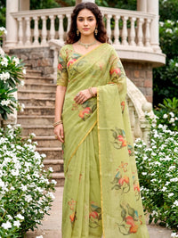Aahnika Linen Saree