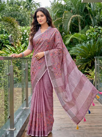 Geetashri Linen Saree