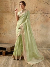 Sarani Linen Saree