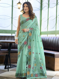 Anshika Linen Saree