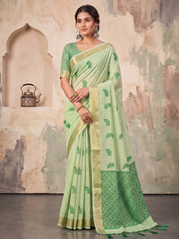 Prachi Linen Saree