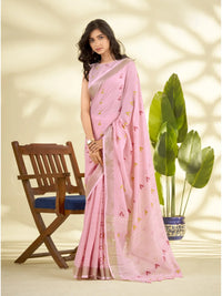 Chitranika Linen Silk Saree