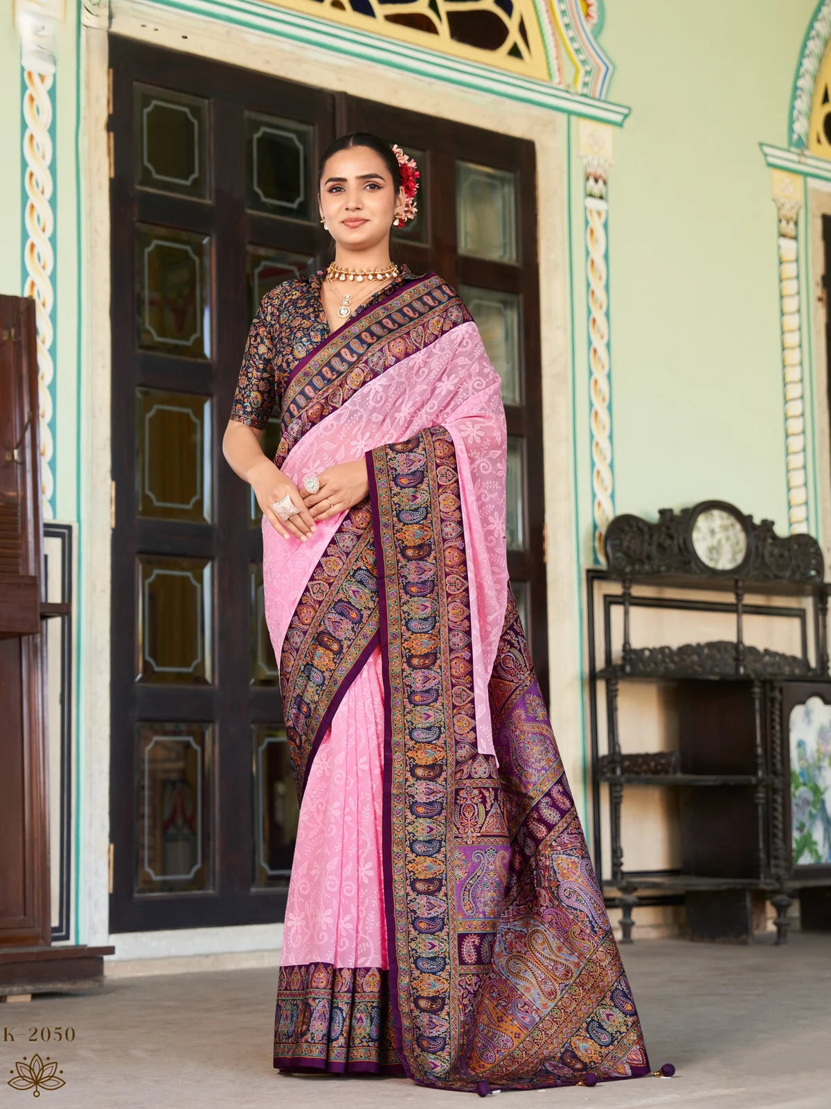 Mrunali Georgette Saree - TARANI