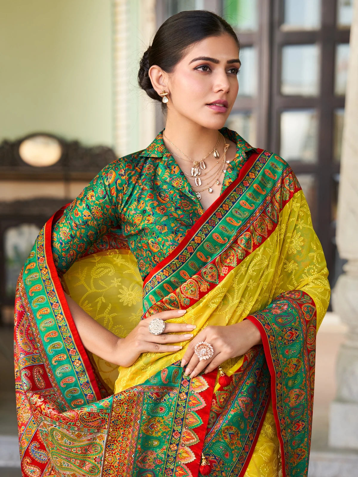 Radhika Georgette Saree - TARANI