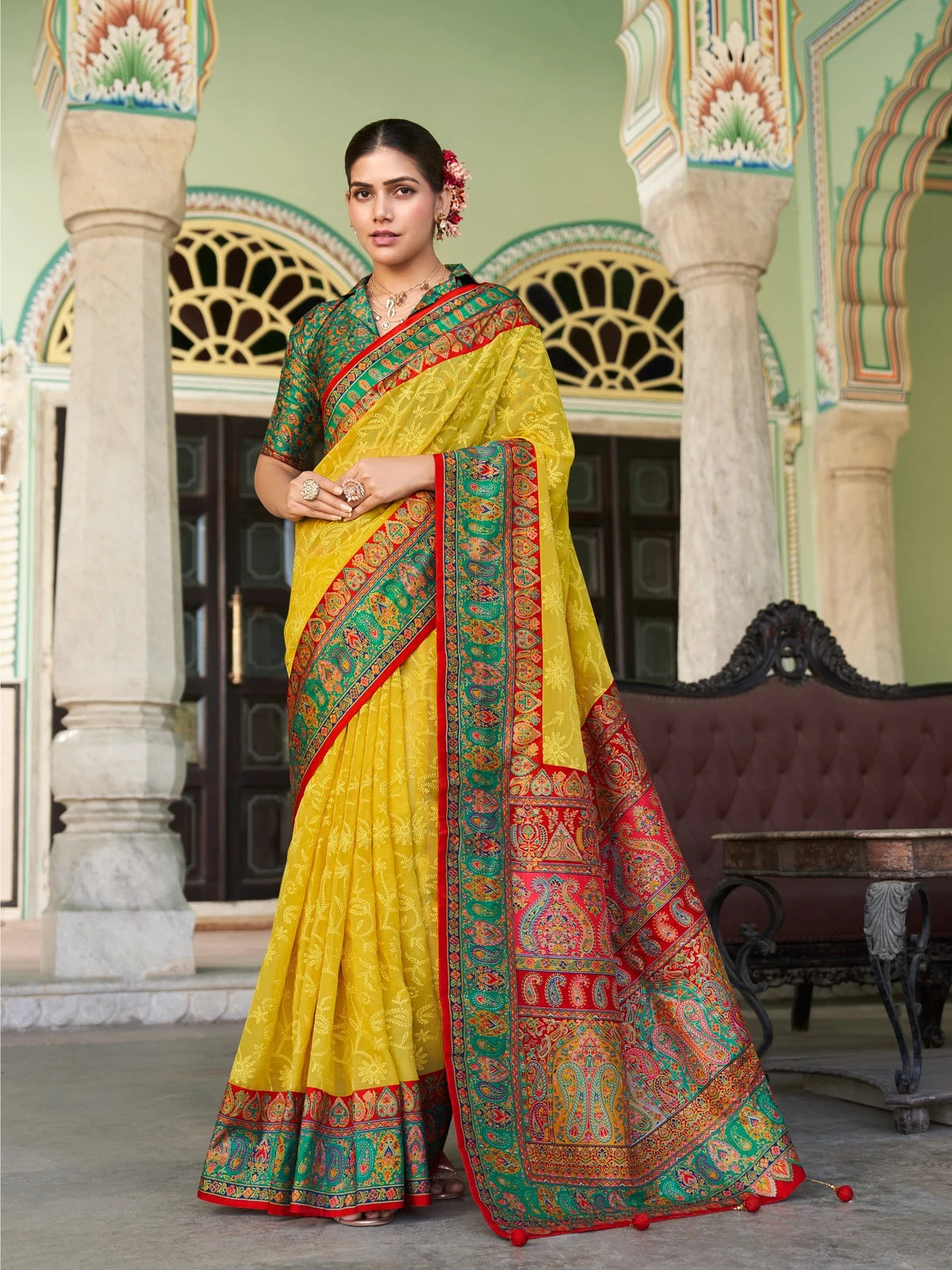 Radhika Georgette Saree - TARANI