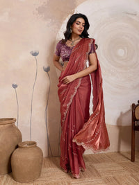Pranavita Velvet Saree