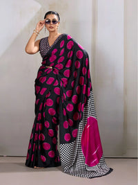 Santatikavati Modal Satin Saree