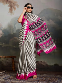 Sadhika Modal Satin Saree