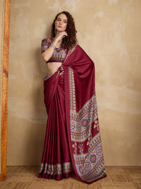 Pankhita Modal Satin Saree