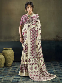 Ahilya Modal Satin Saree